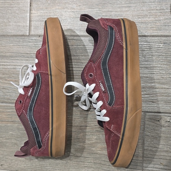 VANS Filmore Skater Casual Sneakers, Wine Black, Gum Sole, Size 8 - Picture 10 of 11